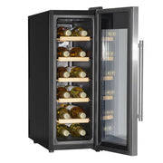 Baridi 12 Bottle Wine Fridge & Cooler - Stainless Steel DH74 Baridi - Dynamic Drive