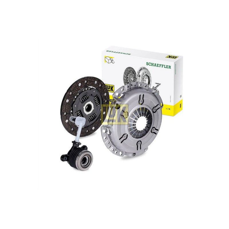 LuK Clutch Kit Set 3pc fits Renault Clio III 2005-2014 1.4 1.6