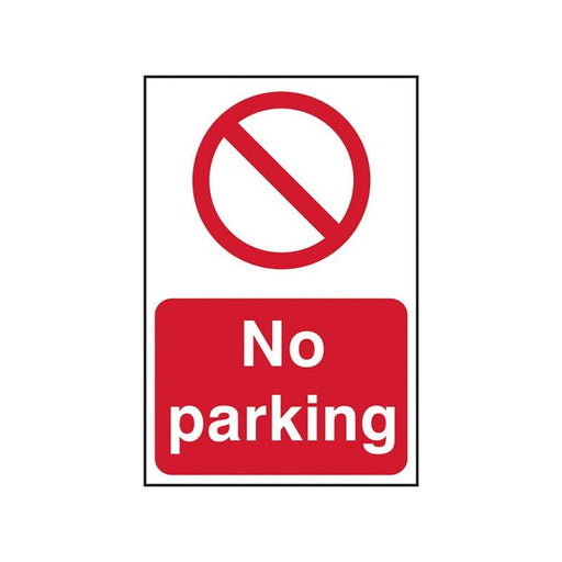 Scan No Parking - PVC Sign 200 x 300mm Scan - Dynamic Drive
