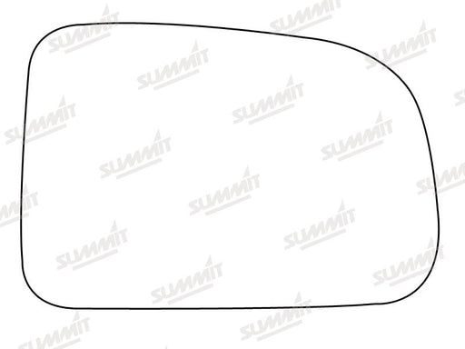 Summit Heated Backing Plate with Standard Glass fits Honda HRV 99 On RHS Summit - Bars 4 Cars