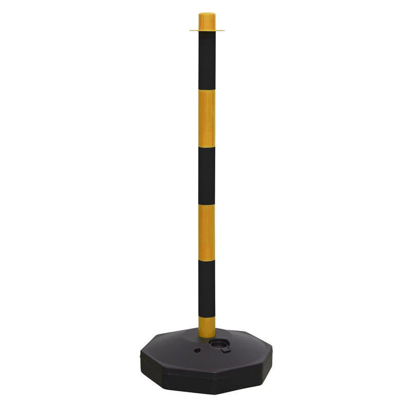 Sealey Black/Yellow Post & Chain Kit 25m BYSBKIT Sealey - Dynamic Drive