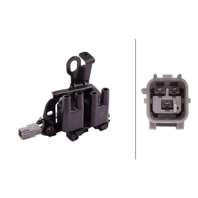 Hella Ignition Coil Pack fits Hyundai Coupe II 2001-2009 2.0