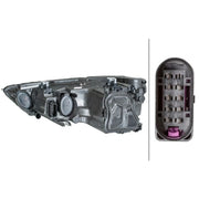 Hella Headlight Headlamp HY21W Left fits Audi A1 2010-2018 1.2 1.4 1.6 2.0