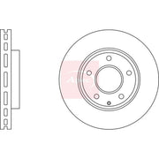 Apec Front & Rear Brake Discs & Pads fits Mazda 3 2013-2019 1.5 1.6