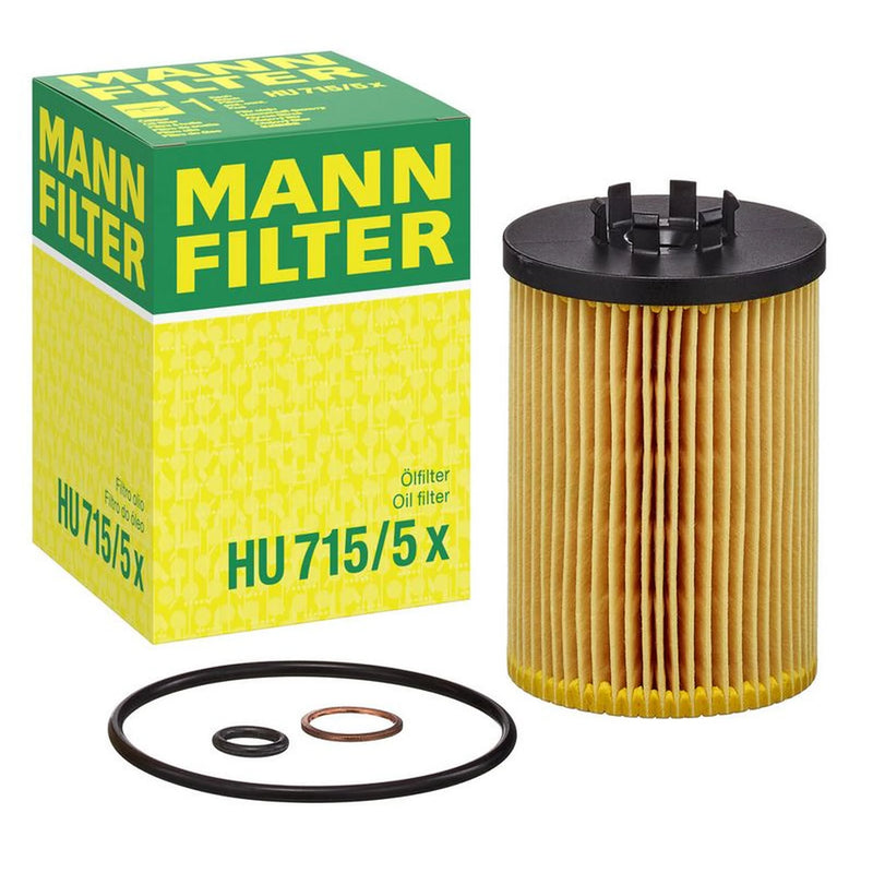 MANN-FILTER Service Kit with Air & Oil Filters fits BMW X5 2003-2006 4.4 4.8