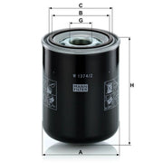 MANN-FILTER Automatic Transmission Hydraulic Filter
