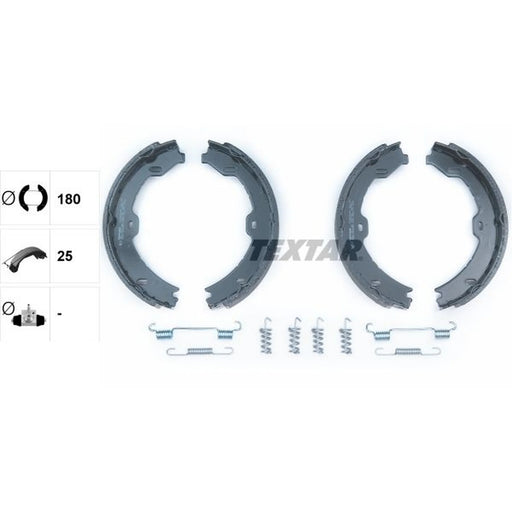Textar Parking Brake Shoe Set 91058800