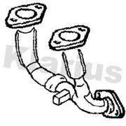 Klarius Exhaust Pipe OD fits Suzuki Grand Vitara I 1998-2003 2.5