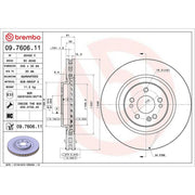 Brembo Front Brake Discs & Pads fits Mercedes-Benz M-Class 1998-2005