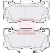 Apec Front Brake Pad Set fits Ford Usa Mustang 2010 on 5.0