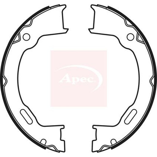 Apec Parking Brake Shoe Set fits Jeep Cherokee 2001-2008 2.4 2.5 2.8 3.7