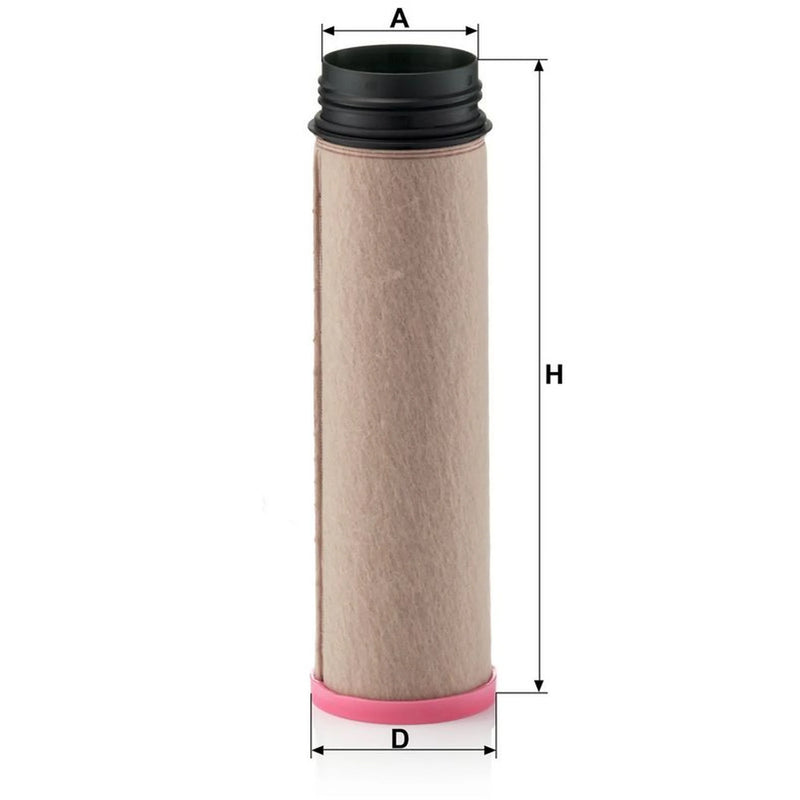 MANN-FILTER Secondary Engine Air Filter fits Irisbus Crossway 2006 on