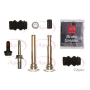 Apec Brake Caliper Guide Sleeve Kit Rear Left fits Opel Corsa D 2006-2014 1.7