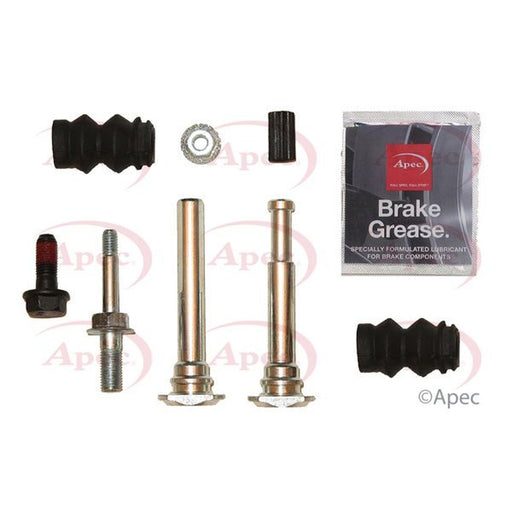 Apec Brake Caliper Guide Sleeve Kit Rear Left fits Opel Corsa D 2006-2014 1.7