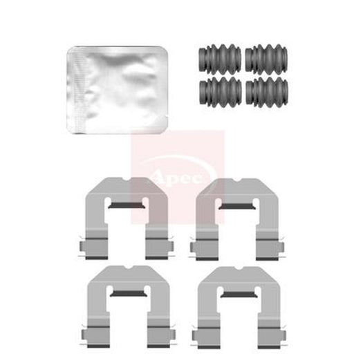 Apec Brake Pad Accessory Fitting Kit Rear fits BMW 3 2018-2020