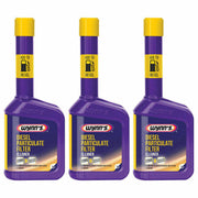 3x Wynns Diesel Particulate Filter DPF Cleaner Regenerator Ultra Fast 325ml Wynns - Dynamic Drive