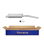 Hella End Silencer Rear fits Opel Corsa A Tr 1982-1993 1.0 1.2 1.4