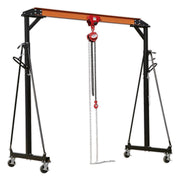 Sealey Portable Lifting Gantry Crane Adjustable 1 Tonne SG1000 Sealey - Dynamic Drive