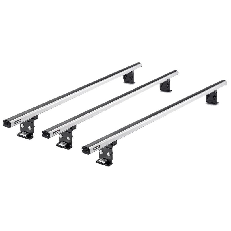 Summit Commercial 3 x Aluminium Fixed Point Roof Bars Rack 1.3m SULC-003 Summit - Bars 4 Cars