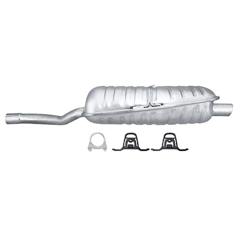 Hella End Silencer Rear fits BMW 3 2000-2007