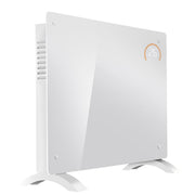 Baridi 1500W Electric Glass Panel Heater with 24/7 Timer, Remote Control & Wi-Fi - White Baridi - NN4 Online 