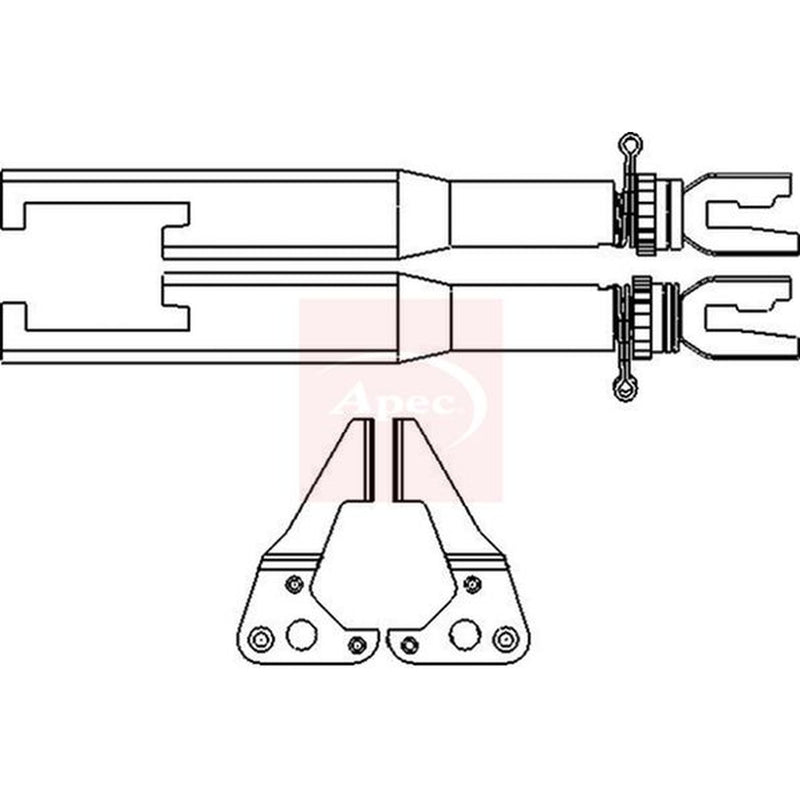 Apec Brake Slack Adjuster Teeth fits Citroën C2 2003-2012 1.1 1.4