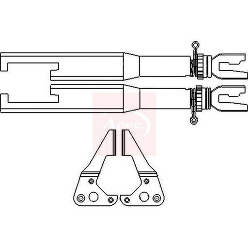 Apec Brake Slack Adjuster Teeth fits Citroën C2 2003-2012 1.1 1.4