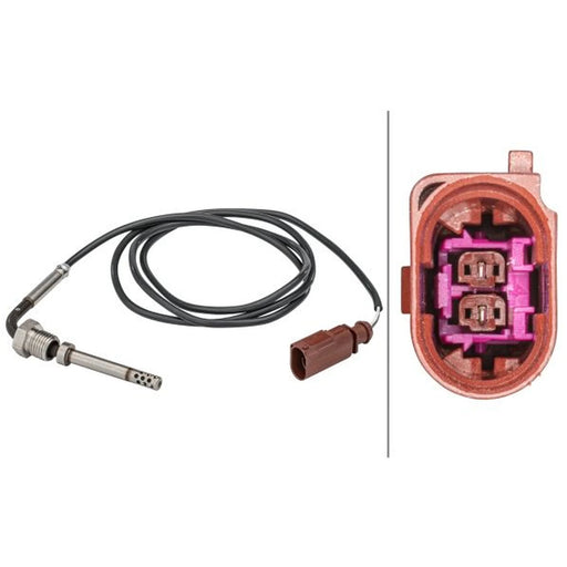 Hella Exhaust Gas Temperature Sensor before soot particulat fits Porsche Cayenne