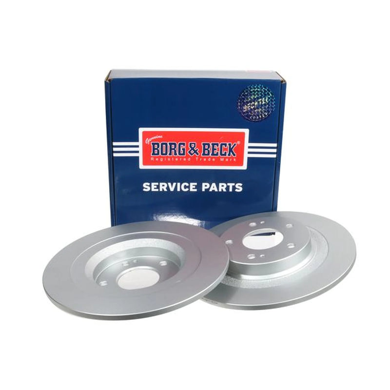 Borg & Beck Front & Rear Brake Discs & Pads fits Mitsubishi Outlander III