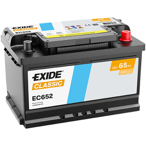 Exide Battery 12V 65Ah 540A EC652