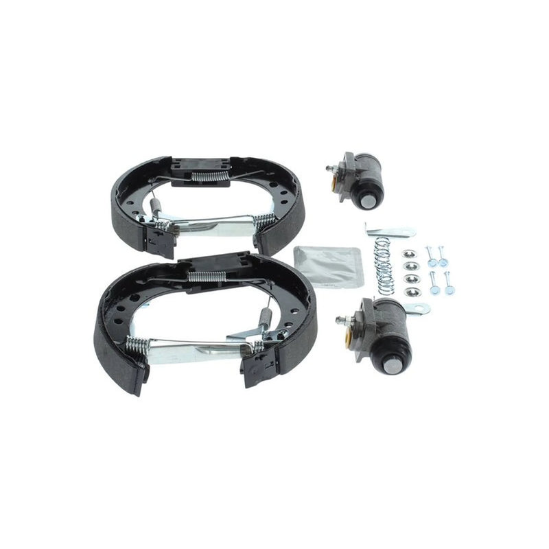 Bosch Brake Shoe Set Axle Kit fits Nissan Micra II 1992-2000 1.0 1.3