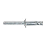 Sealey Steel Structural Rivet Zinc Plated6.3 x 32mm Pack of 100 MB6332 Sealey - Dynamic Drive