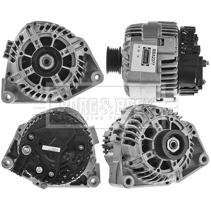 Borg & Beck Car Alternator 12V fits BMW 3 1991-1998