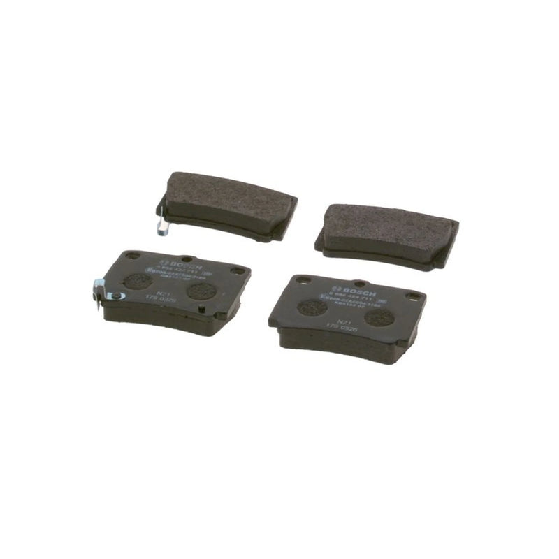 Bosch Front & Rear Pads fits Mitsubishi Shogun Sport III 2015 on 2.4