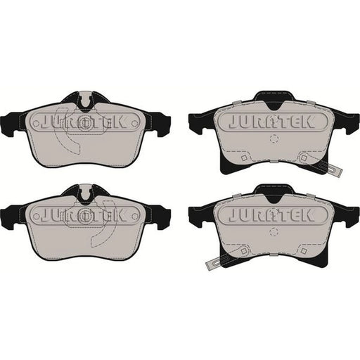 Juratek Front Brake Pad Set fits Opel Adam 2014-2019 1.4