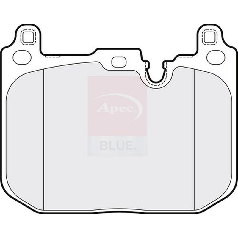 Apec Front Brake Pad Set fits BMW 1 2019-2020