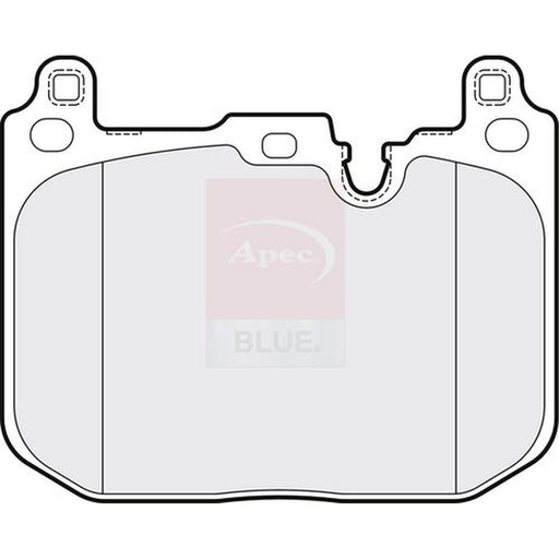 Apec Front Brake Pad Set fits BMW 1 2019-2020