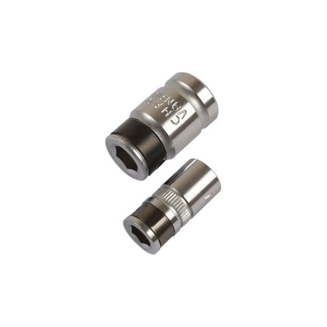 Laser Bit Holder Set 1/4"D, 3/8"D 2pc 3137 Laser - Dynamic Drive
