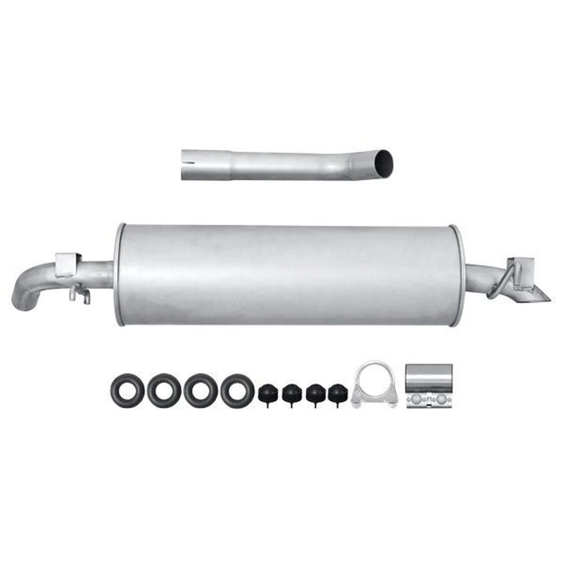 Hella End Silencer Rear fits Mercedes-Benz 123 1976-1985