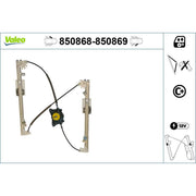 Valeo Electric Window Regulator Lifter Left Front 850868