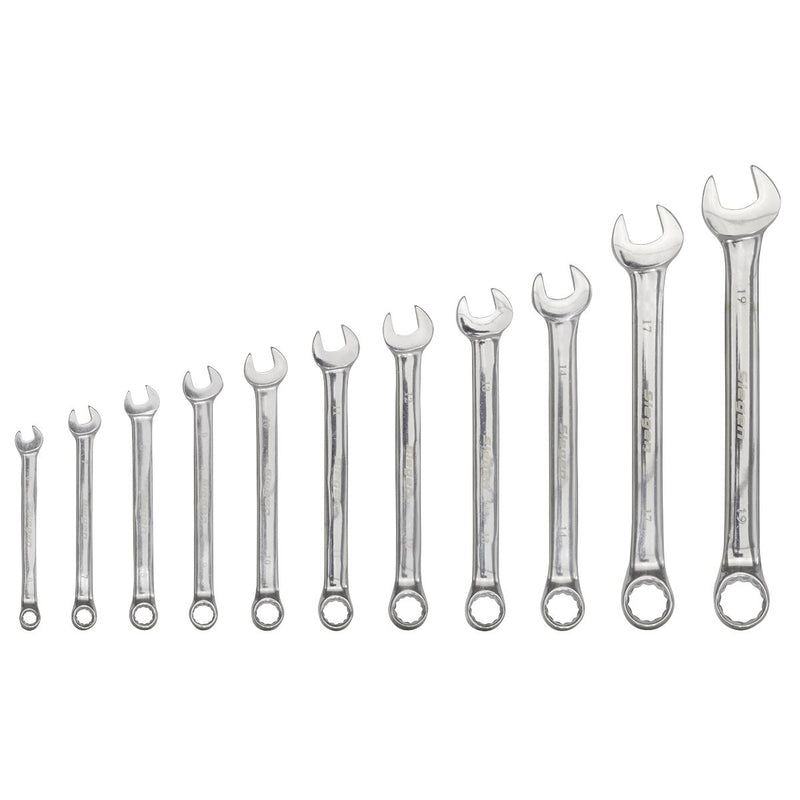 Combination Spanner Set 11Pc Metric Siegen by Sealey  - Dynamic Drive