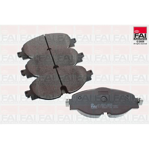 FAI Front Brake Pad Set fits Audi A1 2018 on