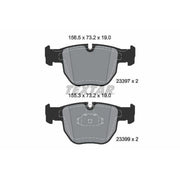 Textar Front Brake Pad Set 2339703