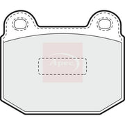 Apec Front Brake Pad Set fits Lotus 2 Eleven 2007-2011 1.8
