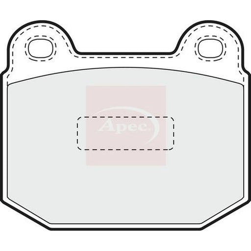 Apec Front Brake Pad Set PAD1356