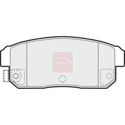 Apec Rear Brake Pad Set fits Mazda RX-8 2003-2012 1.3