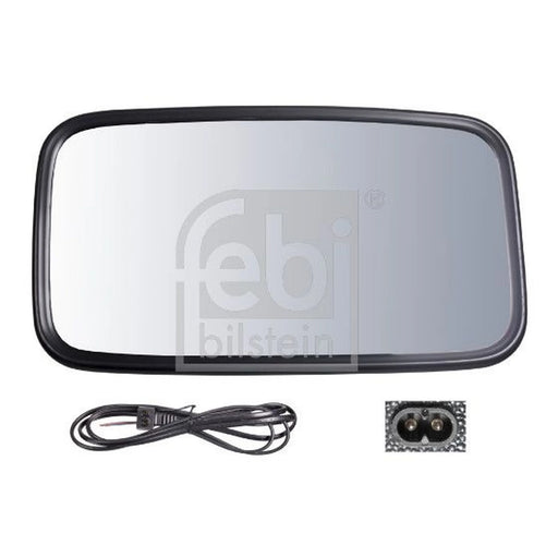 Febi Driver Cab Exterior Mirror Wide 26mm Thick 101037