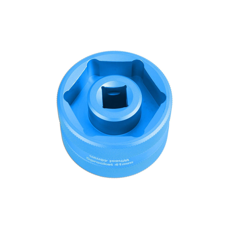 Laser Aluminium Rear Wheel Socket 1/2"D 41mm, 46mm 6358 Laser - Dynamic Drive