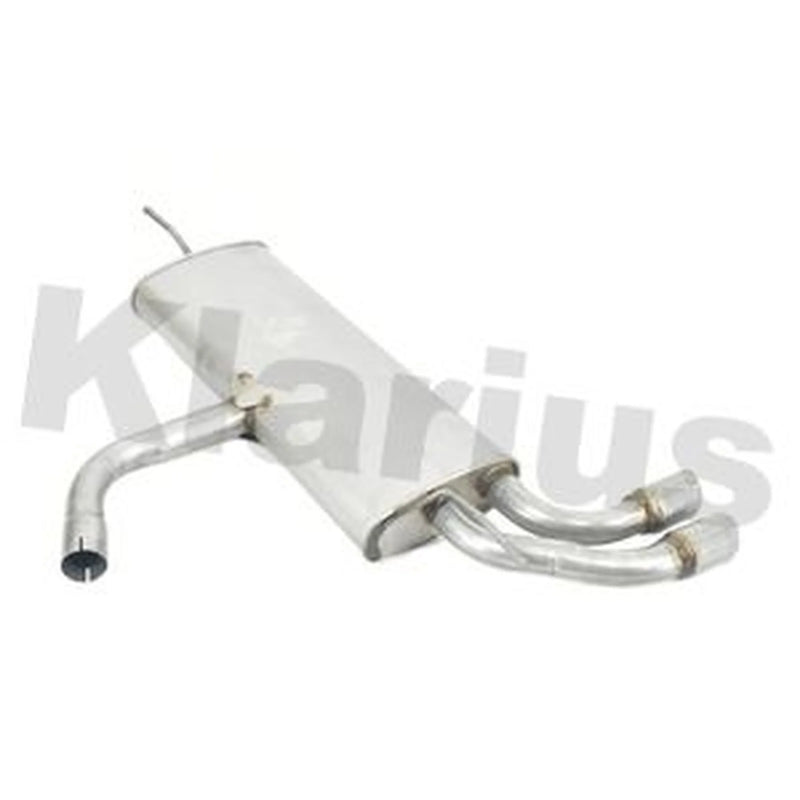 Klarius Box With Tail Pipe Rear fits Audi A3 2013-2017 1.4