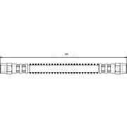 Apec Brake Hydraulic Hose Line Rear fits VW Transporter 1995-2003 2.5 2.8